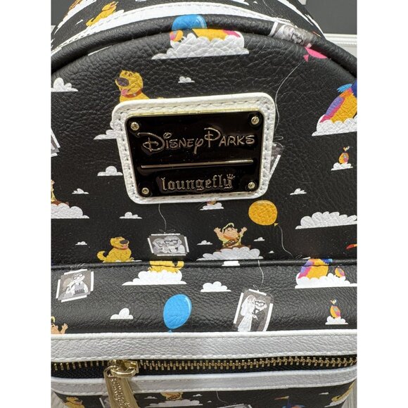 Disney Parks Loungefly Mini Backpack UP Characters And Balloons New LF7 main image 5